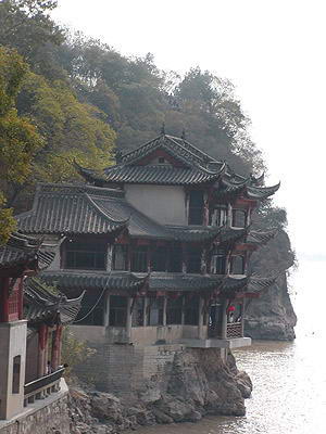 采石矶风景图