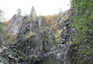 茅兰沟风景图