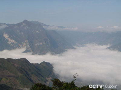 十八里长峡自然保护区风景图