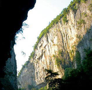 盐津大峡谷生态旅游区风景图