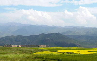 甘南八角城风景图